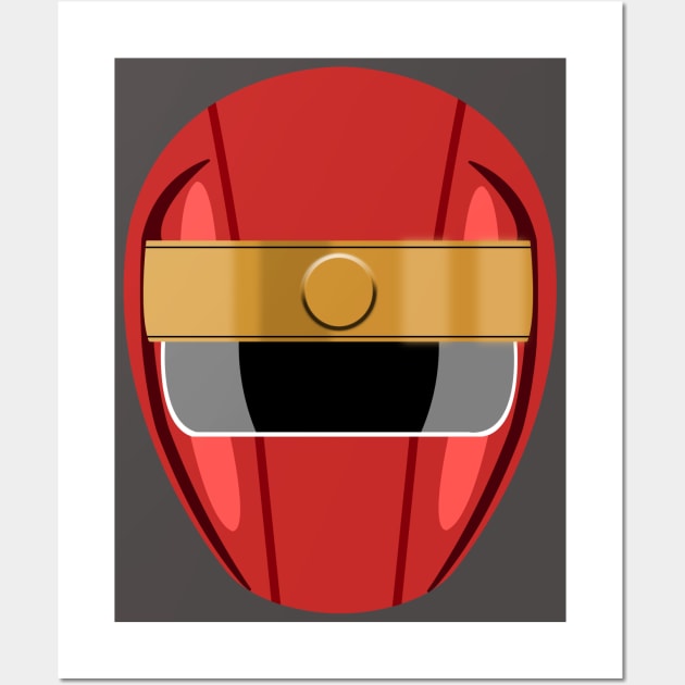 Red Aquitian Ranger Wall Art by SimpleIsCuteToo